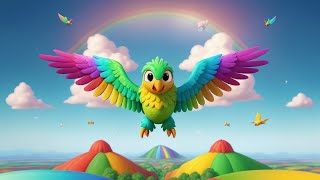 Rainbow Adventure: Fun Kids Song | Colorful Journey for Children | Educational Music
