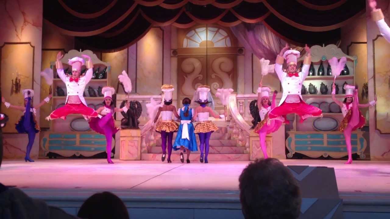 Beauty and The Beast Show - Be Our Guest Song! - YouTube