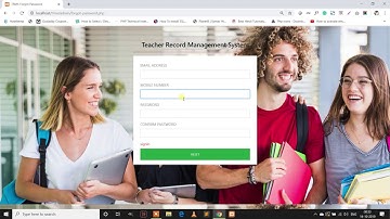 Teachers Record Management System Using PHP and MySQL