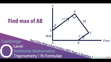 Trigonometry - R-Formulae Trigonometric Identities Addition Formula | O-Level Additional Math