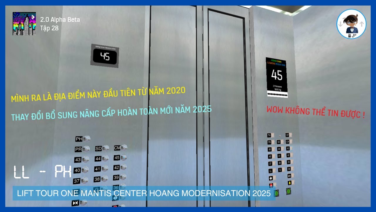 Skyscrapersim: Lift Tour One Mantis Center Hoang Modernisation 2025 - Tập 28