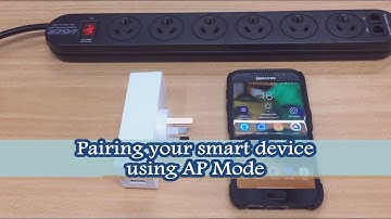 Pairing your smart device using AP Mode
