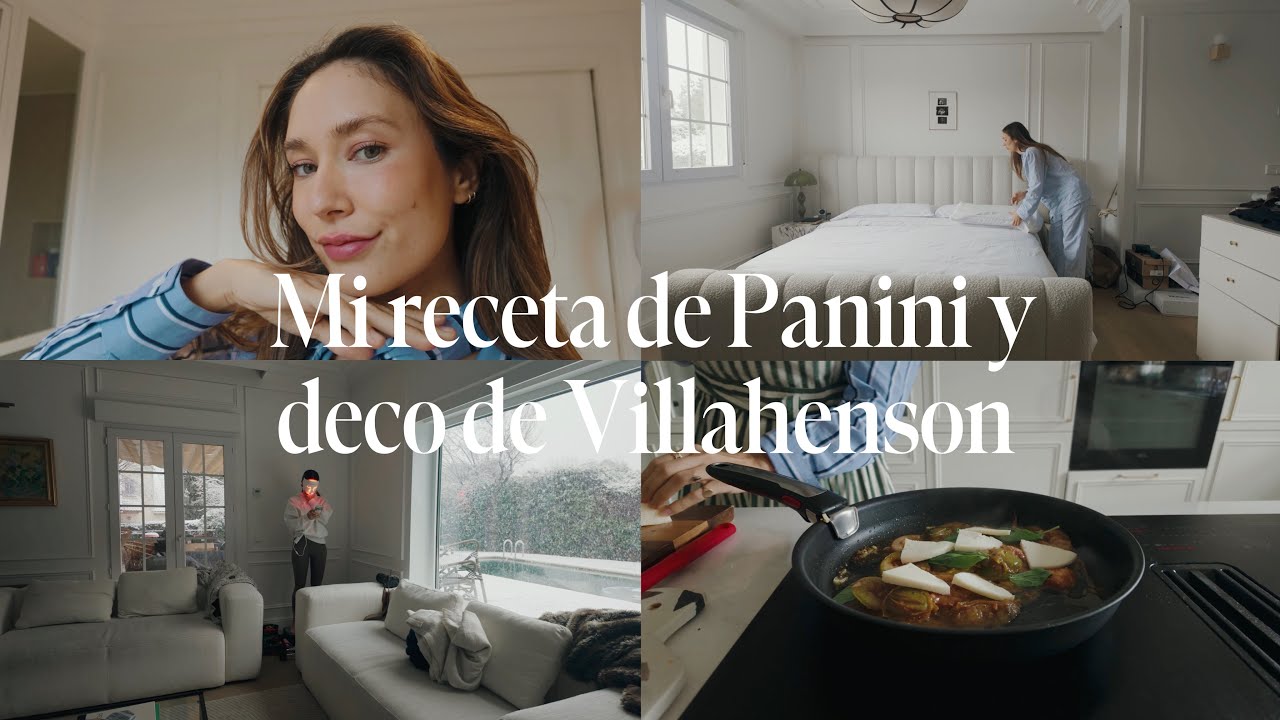 Mi receta de Paninis y update de Deco Villahenson 