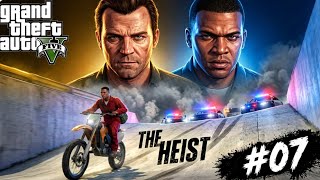 THE JEWEL STORE HEIST ESCAPE | GTA 5GAMEPLAY #07