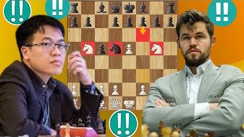 Super play Chess Game : 85 | Magnus Carlsen vs Lê Quang Liêm #chesscom #chess #chessmaster