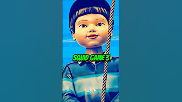 Squid Game 3 doll attacks your family, who would you save? 😱