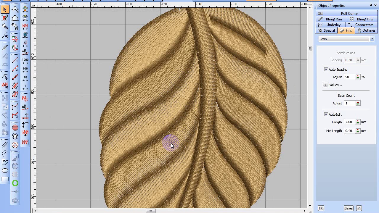 تحكم بالغرز