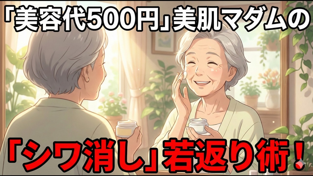 【美容代500円】高い化粧品より「シワ」が消える？ 80歳の美肌マダムが教える、薬局の「あのクリーム」を使った若返り術