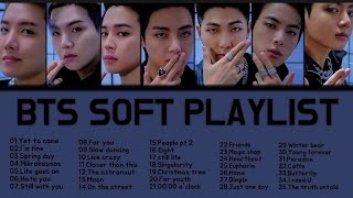 BTS SOFT PLAYLIST | 방탄소년단 소프트 재생목록 screenshot 1