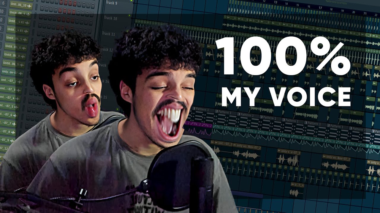 I Made A Song Using ONLY MY VOICE - YouTube
