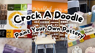 Crock A Doodle! Paint your own pottery!!
