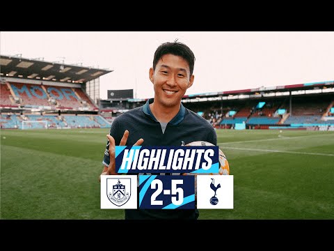 BURNLEY 2-5 TOTTENHAM HOTSPUR // PREMIER LEAGUE HIGHLIGHTS // HEUNG-MIN SON SCORES HAT-TRICK