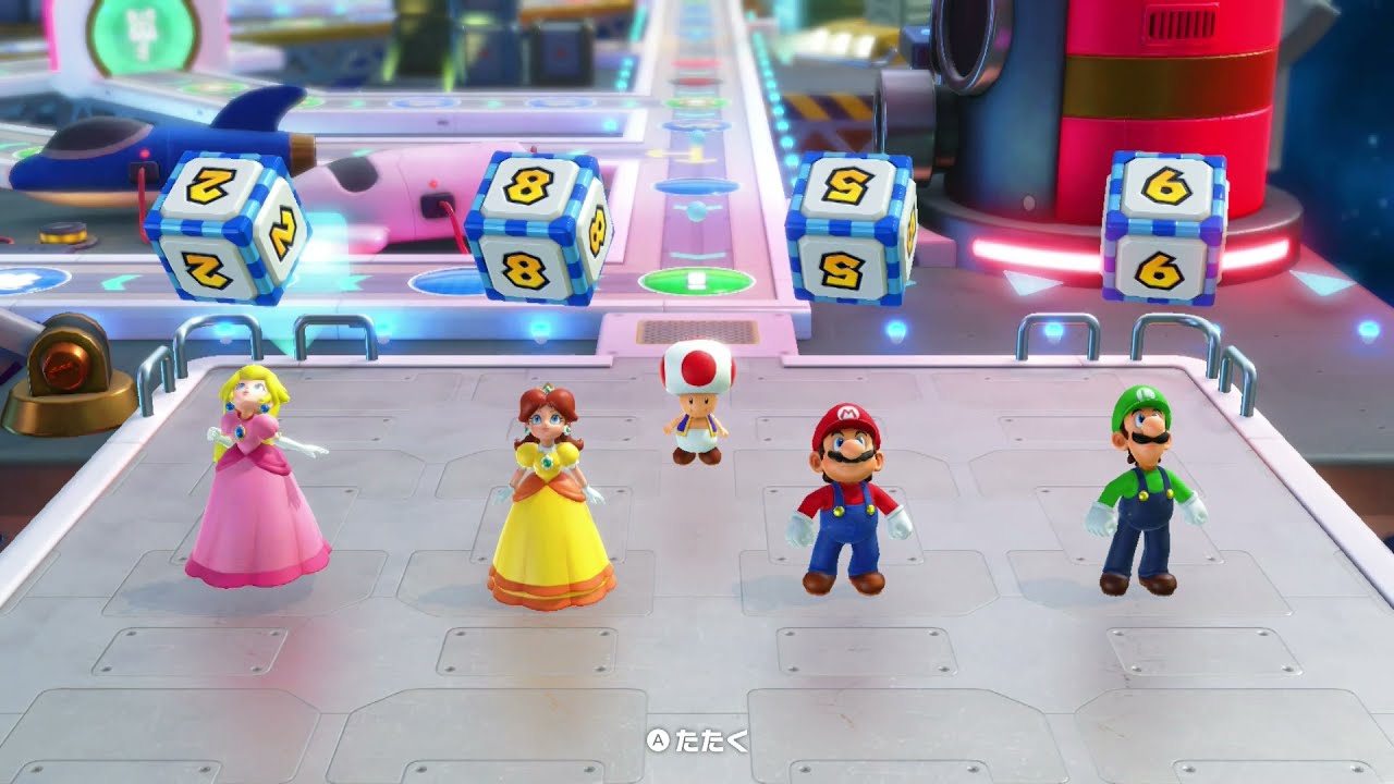 マリオパーティ スーパースターズ スペースランド4 - YouTube