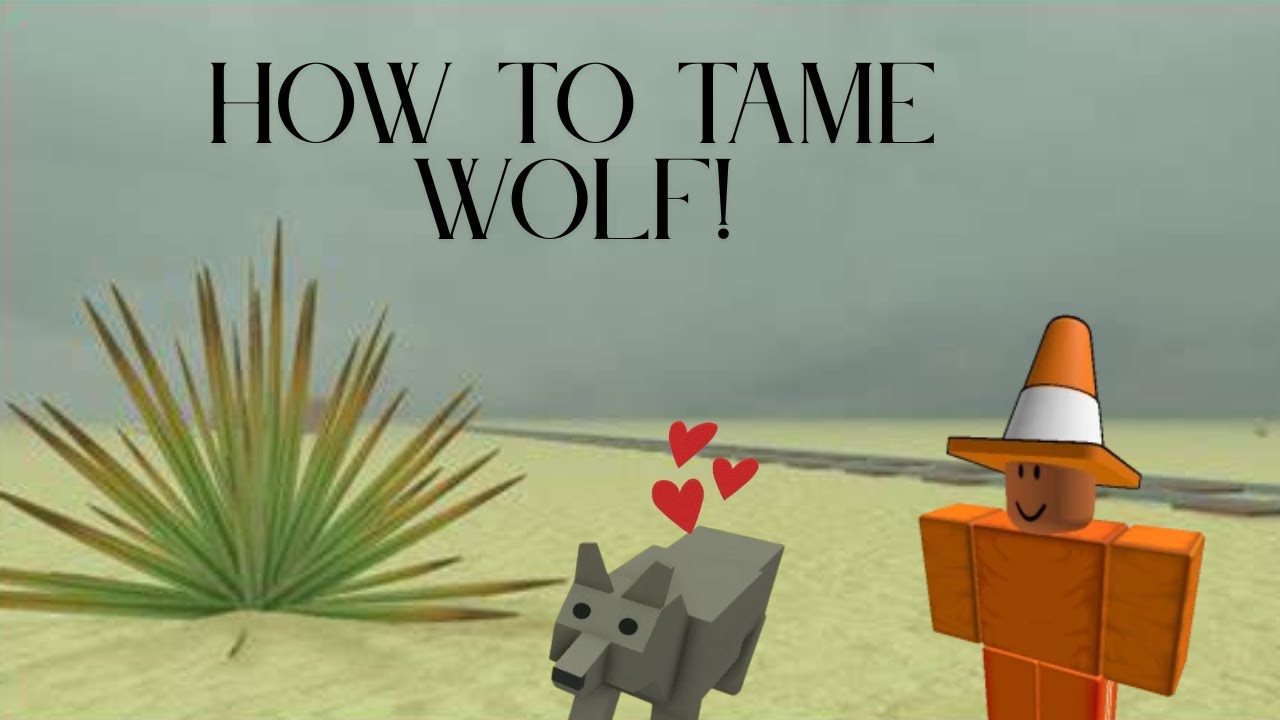 How To Tame Wolf In Roblox Dead Rails!!! - YouTube