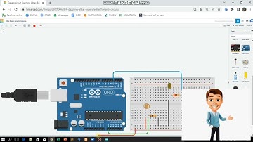 Sensor cahaya (LDR) lampu otomatis menggunakan Arduino