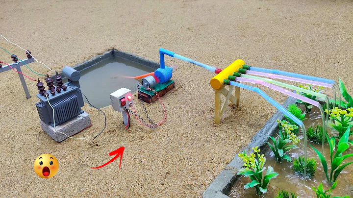 How to make mini water pump | Science project | Dc motor | transformer | water pump |@VillCrafts