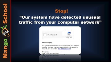 Stop!! Our system have detected unusual traffic from your computer network