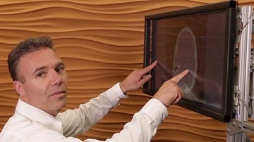 Actuated 3-D Display with Haptic Feedback