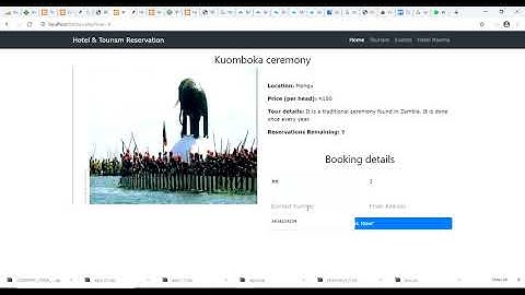 Hotel and Tourism Management System | php source code | college projects