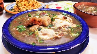 🇭🇳SOPA DE FRIJOLES CON HUEVO/SOPA DE FRIJOLES HONDUREÑA/CON CHICHARRÓN Y BANANOS VERDES