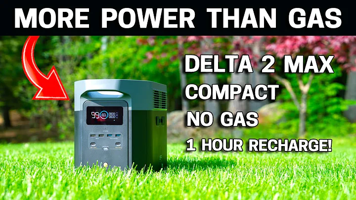 Unleash the Power of EcoFlow DELTA 2 Max - Clean Energy vs Gas Honda!