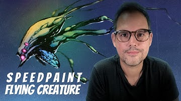 Speedpaint creature design in #procreate