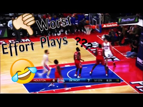 Worst Effort plays In Sports Compilation!!!
