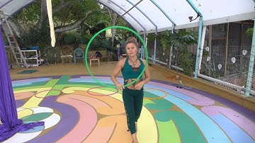 Tammy Firefly Hoop Tutorial - Wall Plane Toss with a Turn