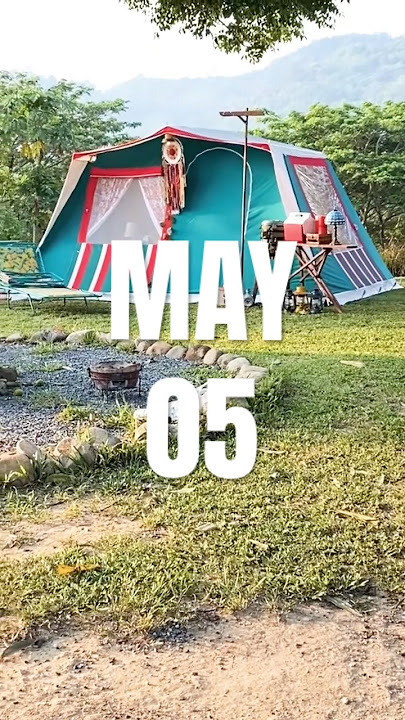 Retro camping tent vintage #JOHNJUST