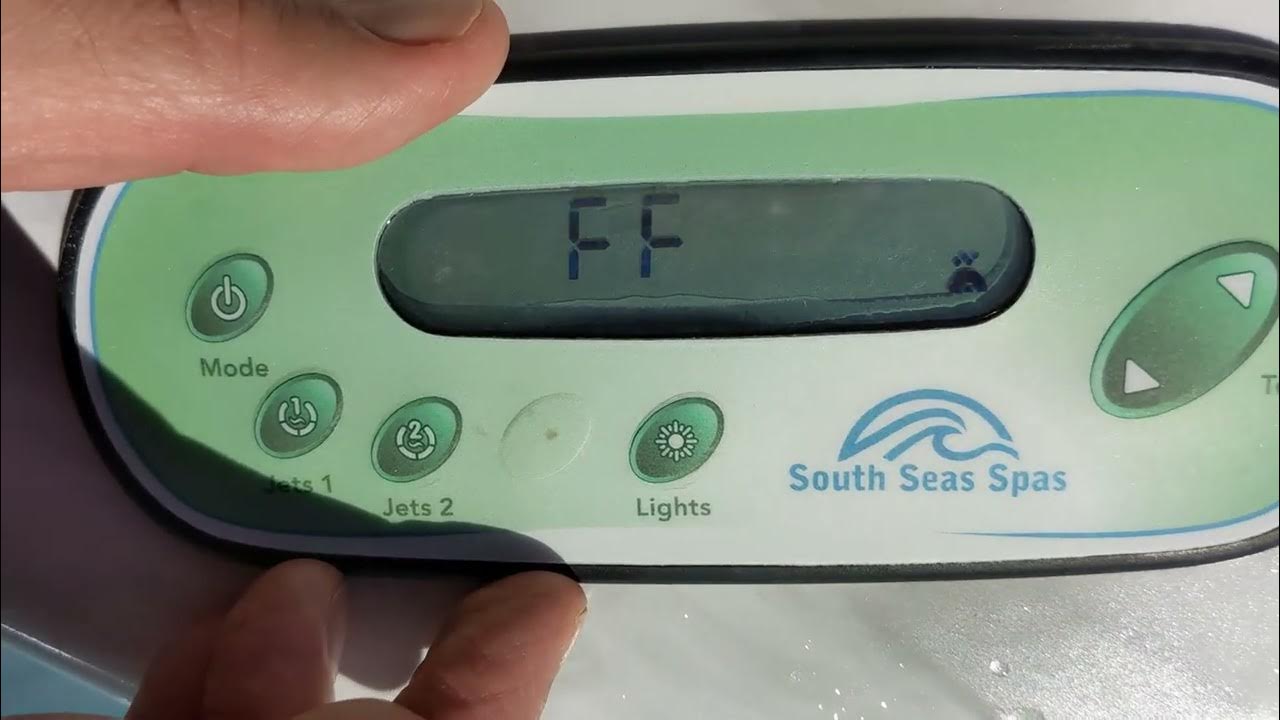 South Seas Spas Filter Settings YouTube