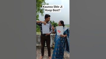 Shiv Ji Kaunse Roop Mein Zyada Shakti? #shorts #shiv #drawing