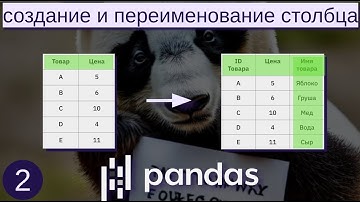 pd.apply, pd.replace, pd.rename, pd.set_axis | БИБЛИОТЕКА PANDAS 2 | МАШИННОЕ ОБУЧЕНИЕ