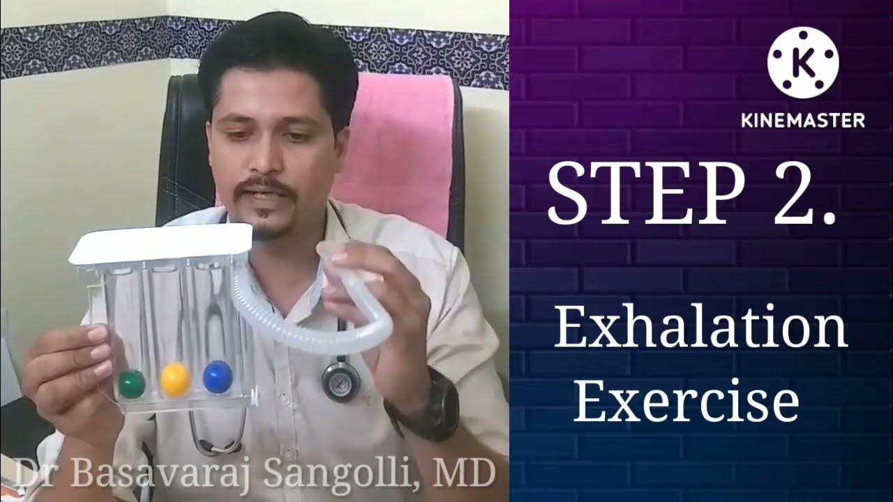 Incentive spirometer Best Lungs Exercise Asthma Chest Copd ILD lungs YouTube