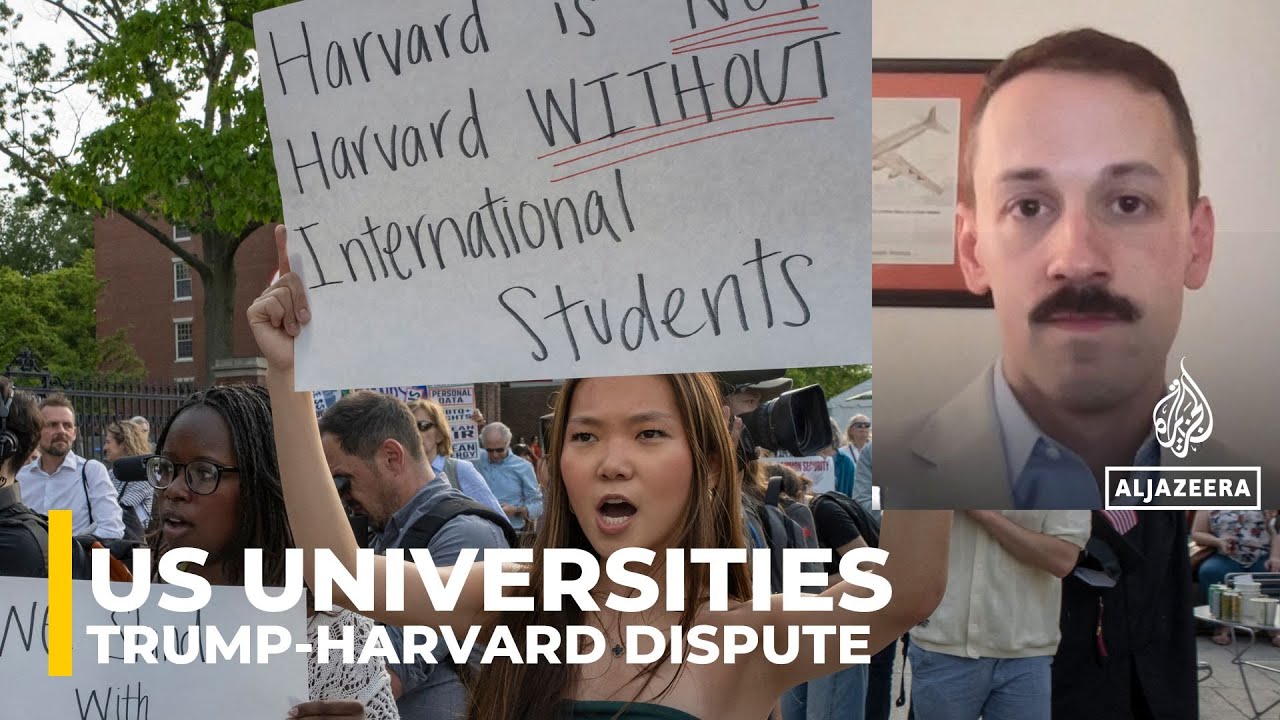 Trump moves to cut Harvard University funding, halts interviews for foreign student visas