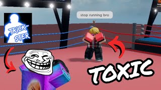 TROLLING TOXIC PLAYERS WITH TRICKSTER | UNTITLED BOXING GAME