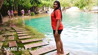 Thailand | Krabi | Emerald Pool | Tiger Cave Temple | Budget Travel Day 2 | Total Cost |