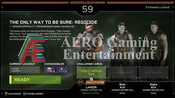 Aliens: FireTeam Elite: The Only Way to be Sure: Regicide (Lancer Kit) - Solo / Intense Difficulty