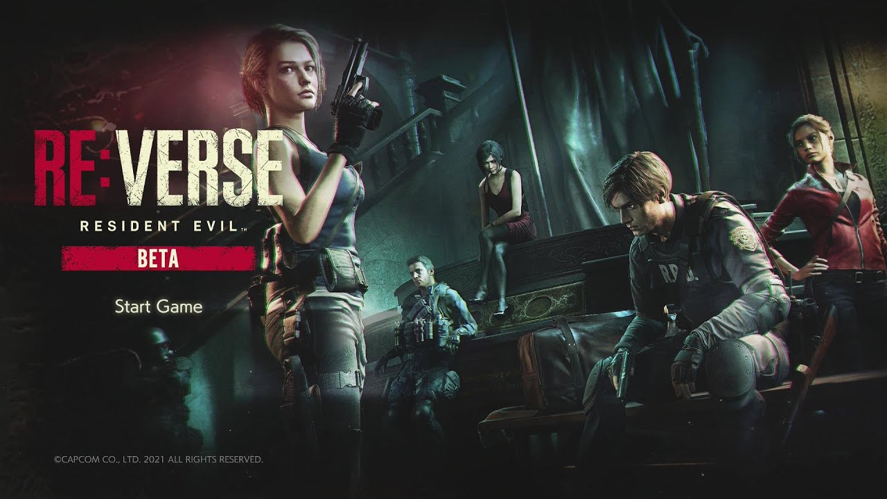 Resident Evil | RE:Verse - Closed Beta Title Screen
