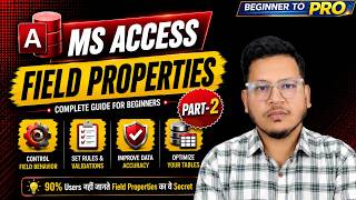 Master MS Access Field Properties Part-2 | Format, Validation Rule & Input Mask ⚡ | The Coding Box