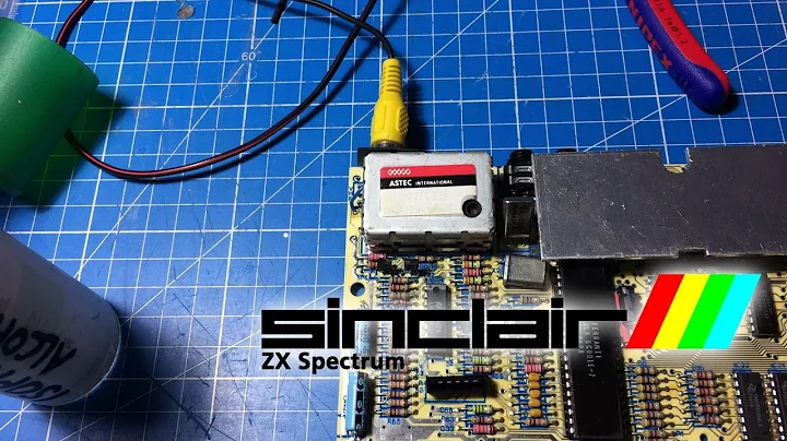 ZX Spectrum 48k Easy Composite Mod