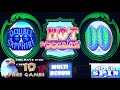 Hot top dollar  double sapphire wheel of fortune gold spin  cash machine  eagle bucks slot play