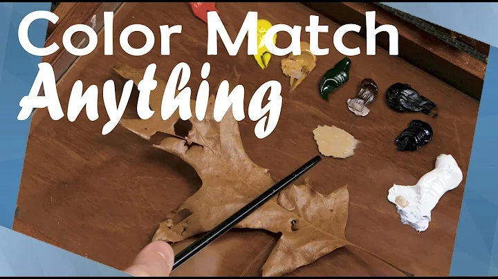 Paint Mixing Lesson - Match Any Color