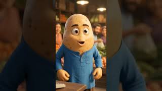 When Potato, Onion & Tomato Opened a Shop 😂 | Funny AI Vegetable Story