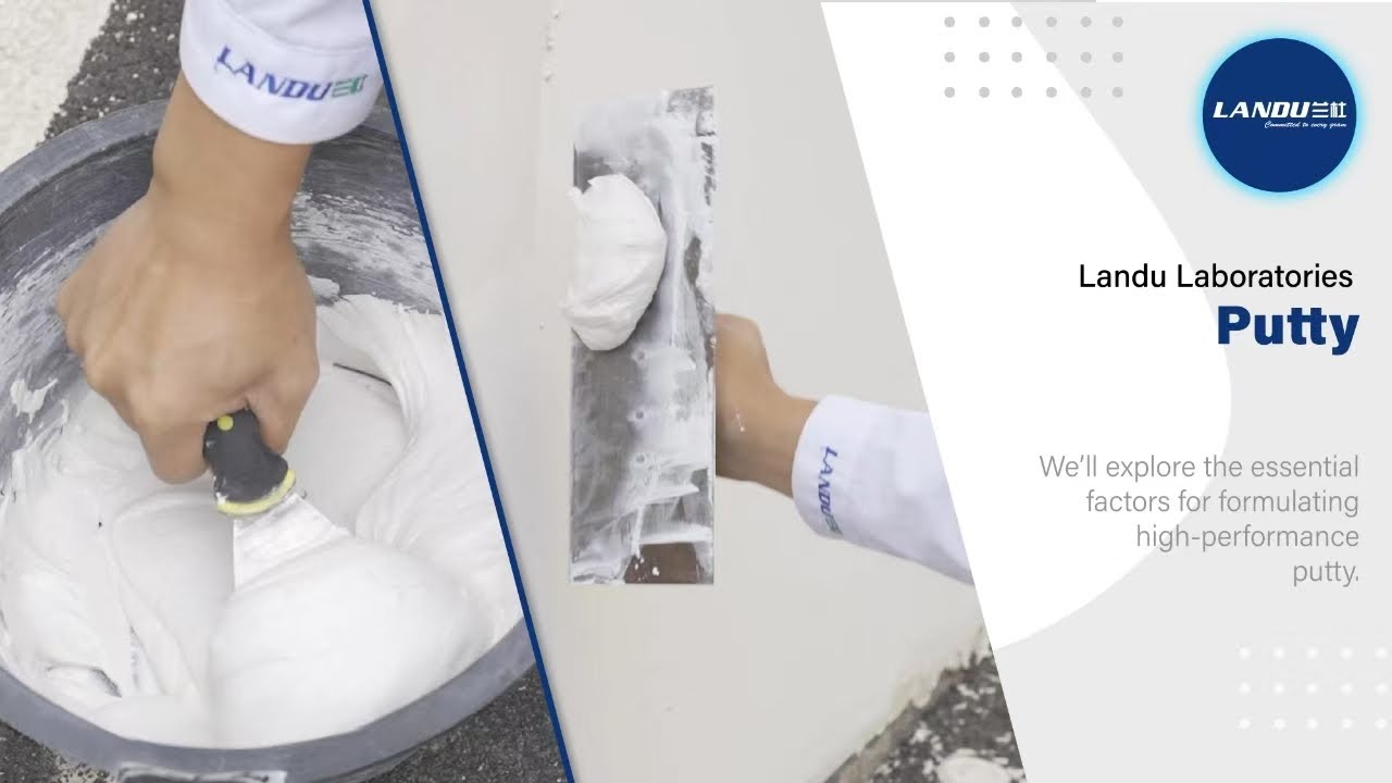 How to Create Putty with Excellent Construction Performance - YouTube