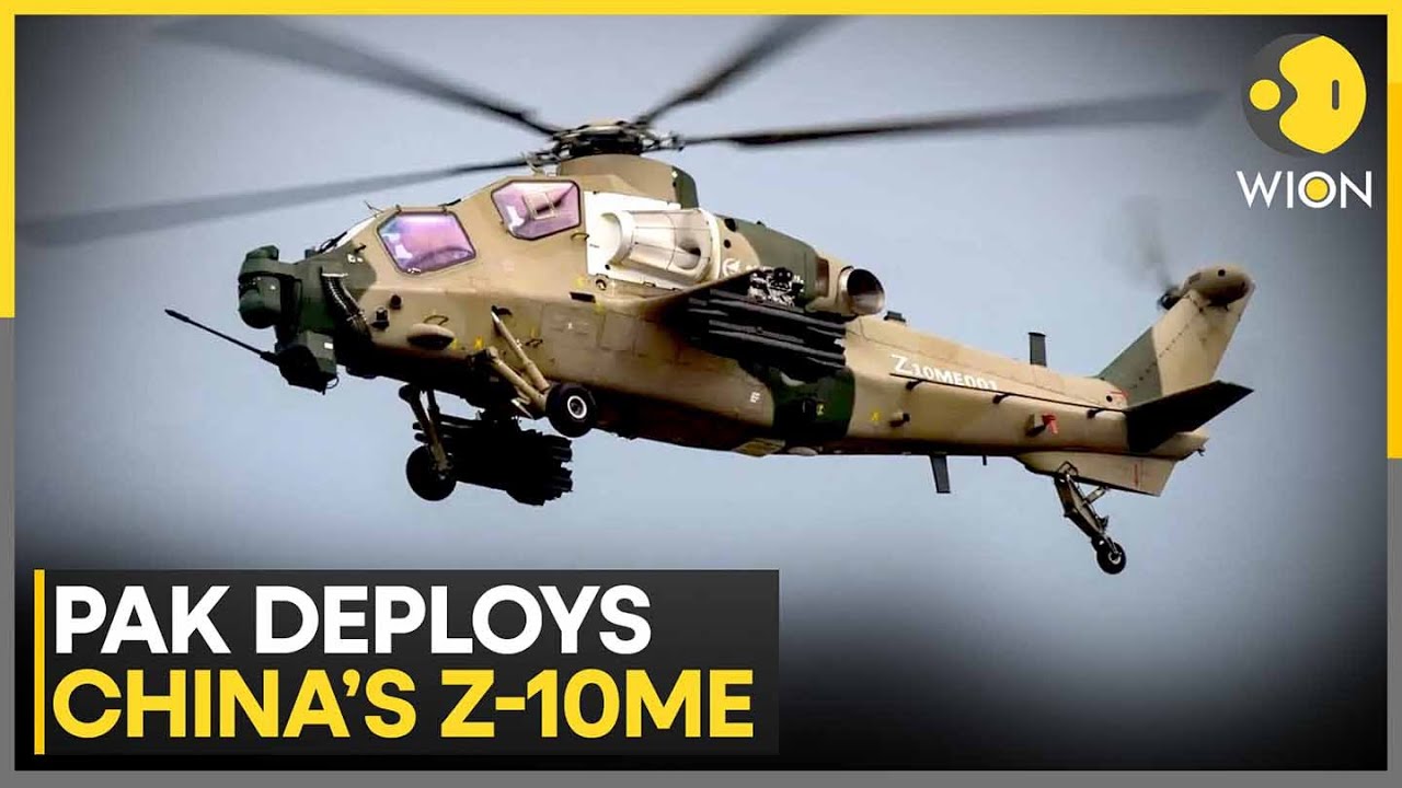 Pakistan Inducts Chinese Z-10ME Attack Helicopters | Z-10ME vs India’s Apache? | WION