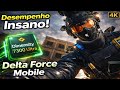 Delta Force Mobile no Dimensity 7300 Ultra | Teste de Desempenho em 4K | Gráficos e Estabilidade