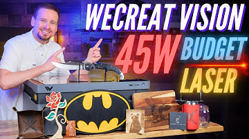 How to Engrave Like a Pro on a Budget – WeCreat Vision Pro 45W