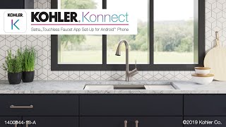 Setra Touchless Faucet with KOHLER Konnect - App Set-Up for Android Phone screenshot 3