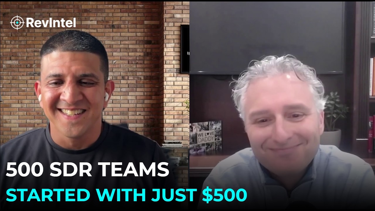 The outbound playbook behind 500+ SDR teams — David Kreiger