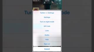 طريقة اضافة مستخدم في تويتر عن طريق QR Code